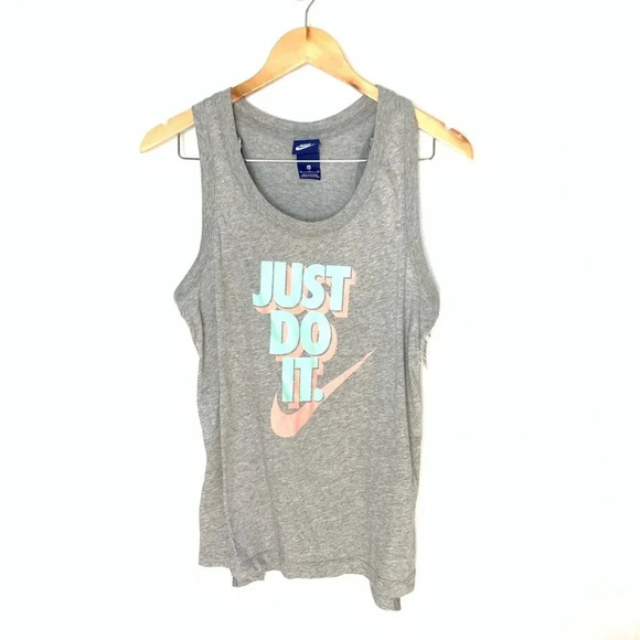 Nike Just Do it tank grey size medium - Picture 1 of 5